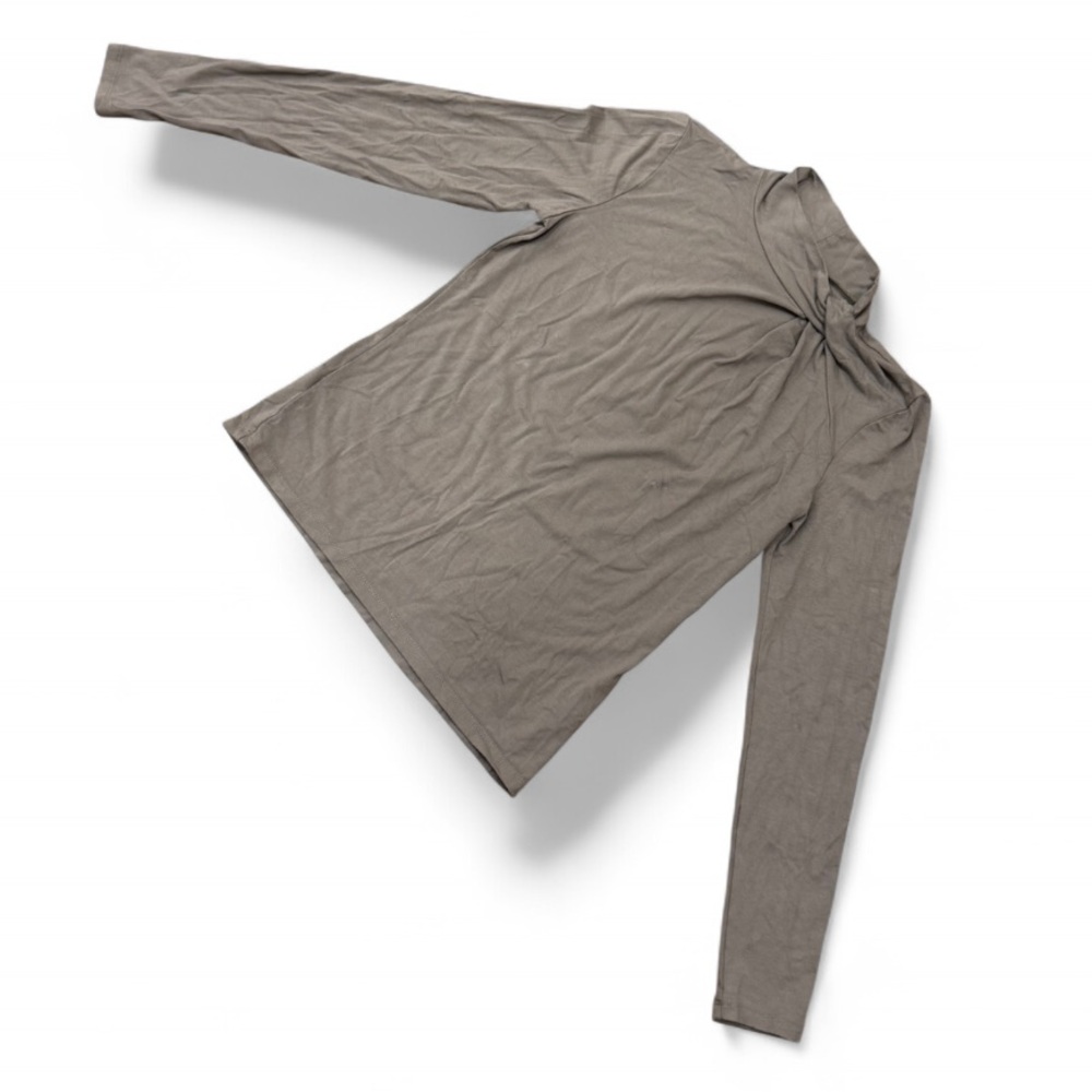 Ann Taylor Factory Taupe Turtleneck Top - Picture 2 of 6